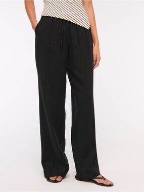 Black Drawstring Pants